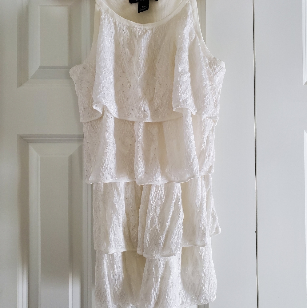White lace top -WHBM